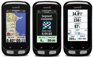 Cuentakilómetros ciclismo GPS Garmin Edge 1000 vistas